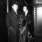 Spencer-tracy-and-wife-arrive-in-ny